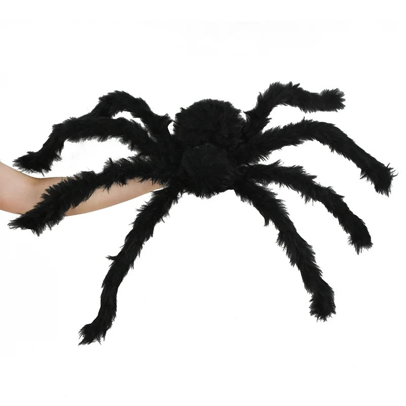 Giant plush toy spider Halloween