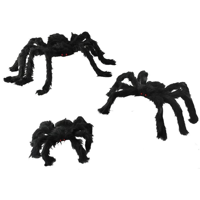 Giant plush toy spider Halloween