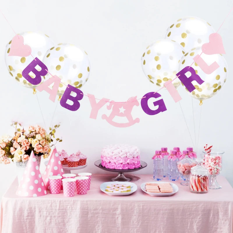 Baby Shower Girlande