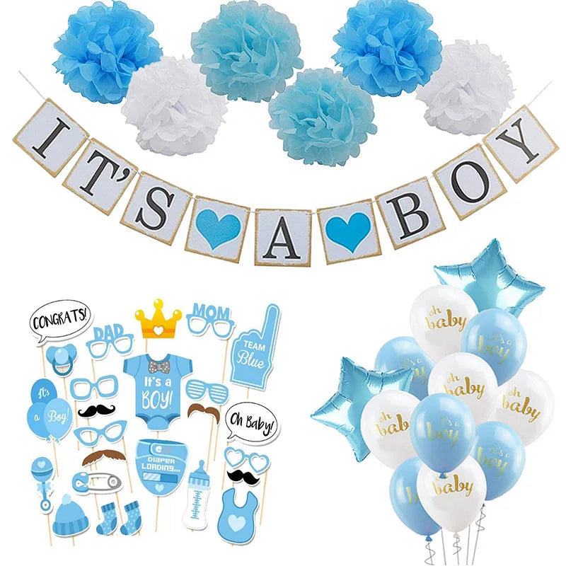 Baby Shower Deko Set