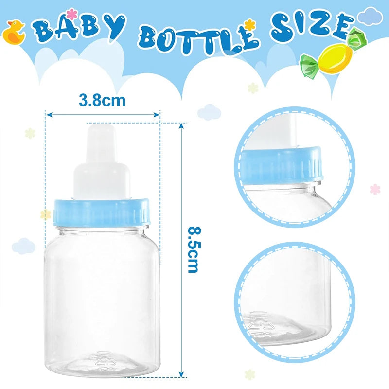 Fillable Mini Bottles Baby Shower