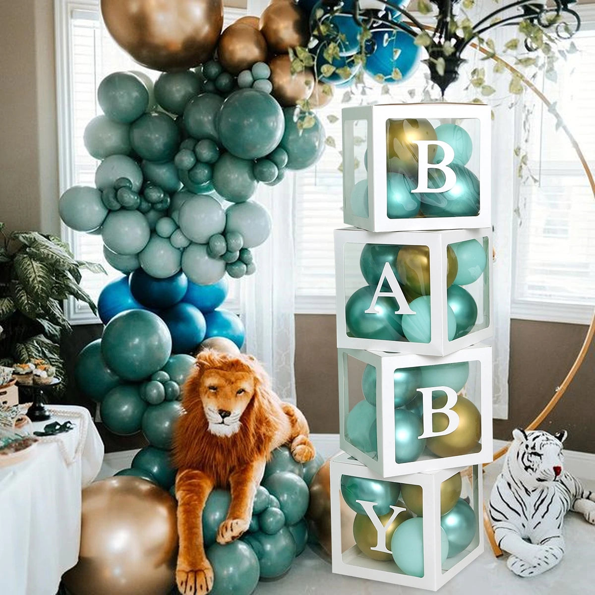 Buchstabenboxen für Geburtstage und Baby Shower