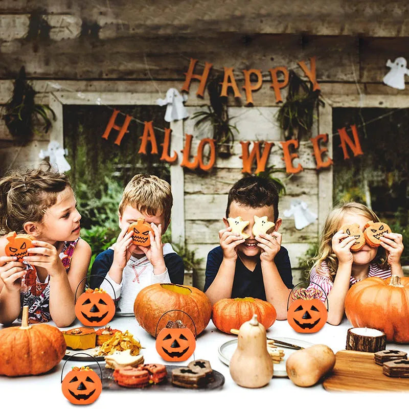 Halloween pumpkin bucket