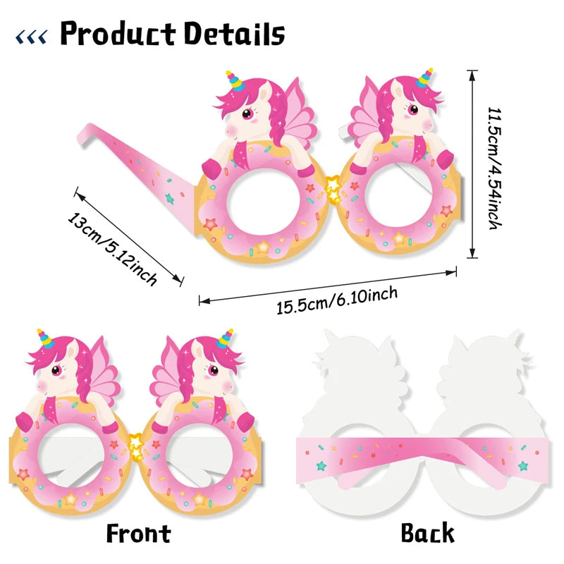 Unicorn Party Glasses