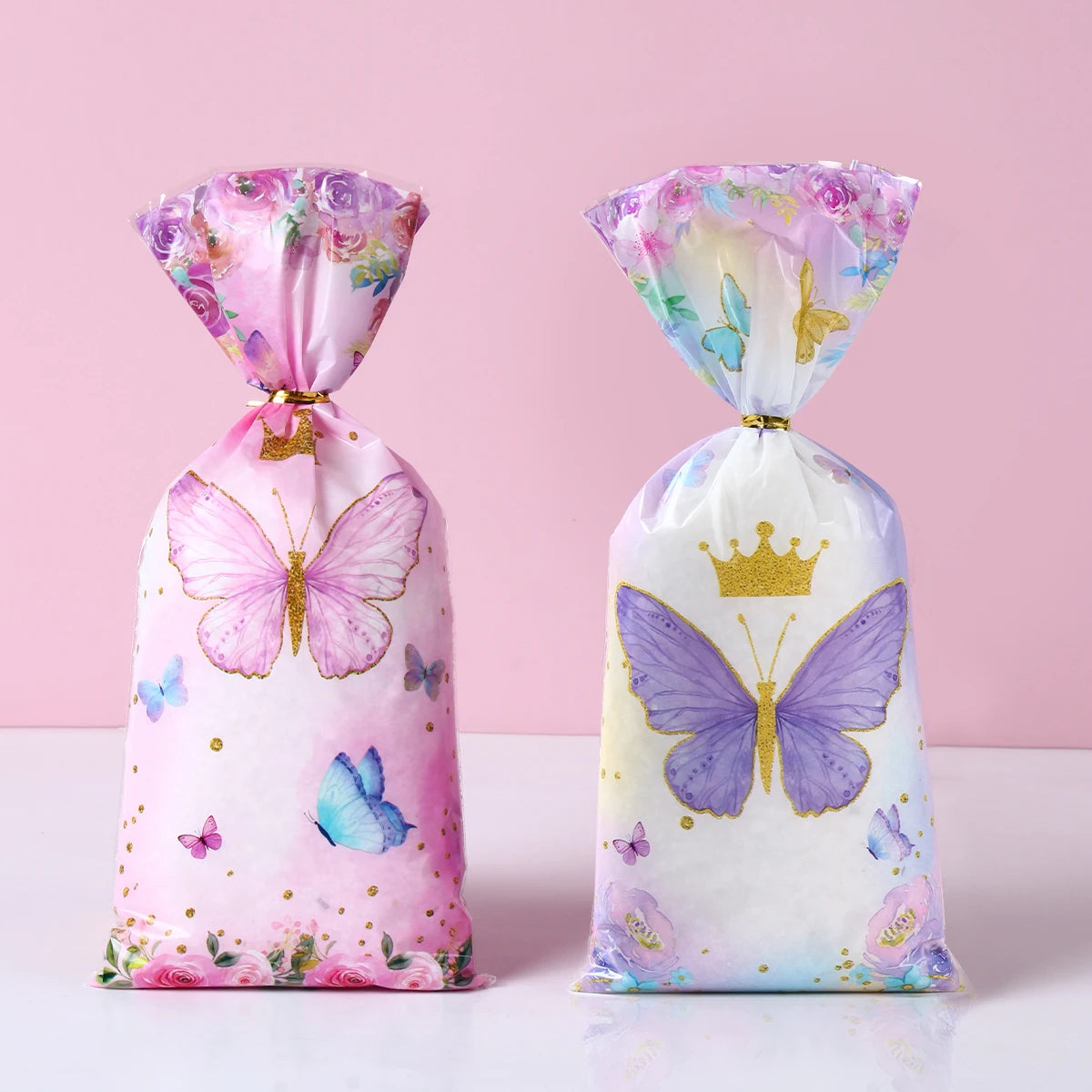 Butterfly gift bags for birthdays