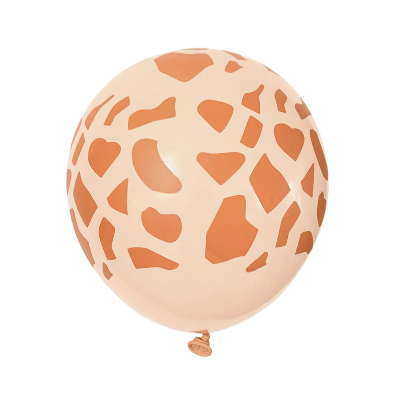 Jungle Party Balloon Set with Number