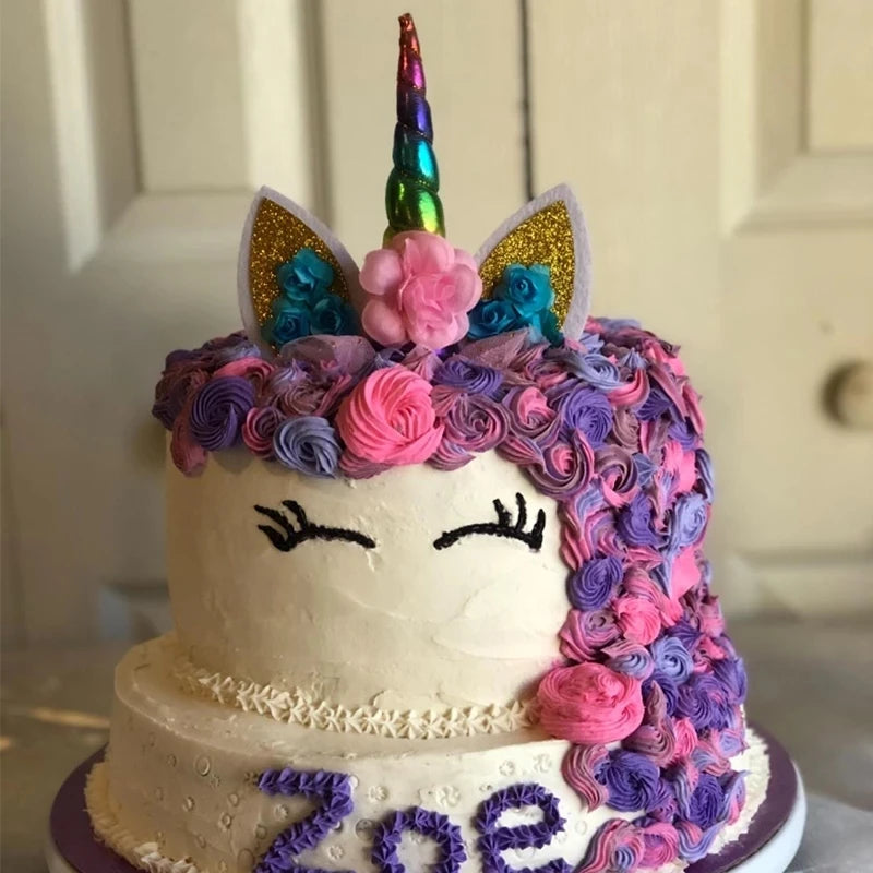 Unicorn cake topper