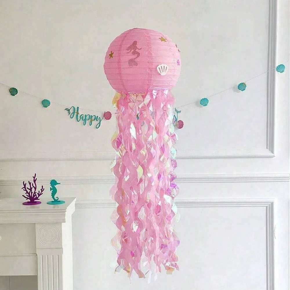 DIY jellyfish decoration