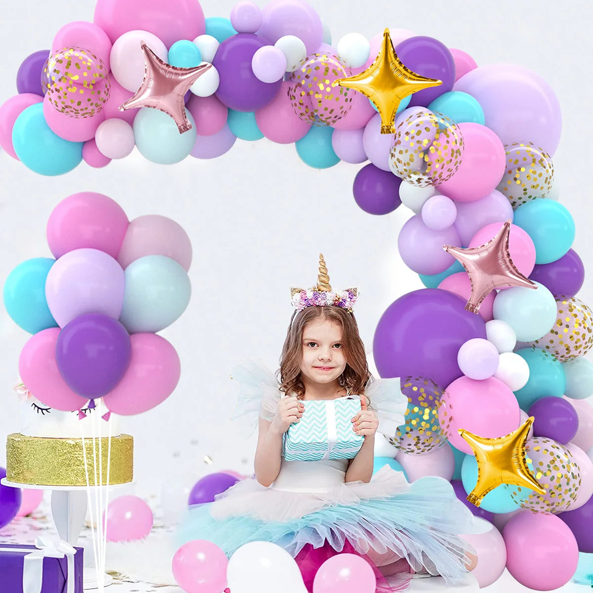 Unicorn Balloon Decoration Set