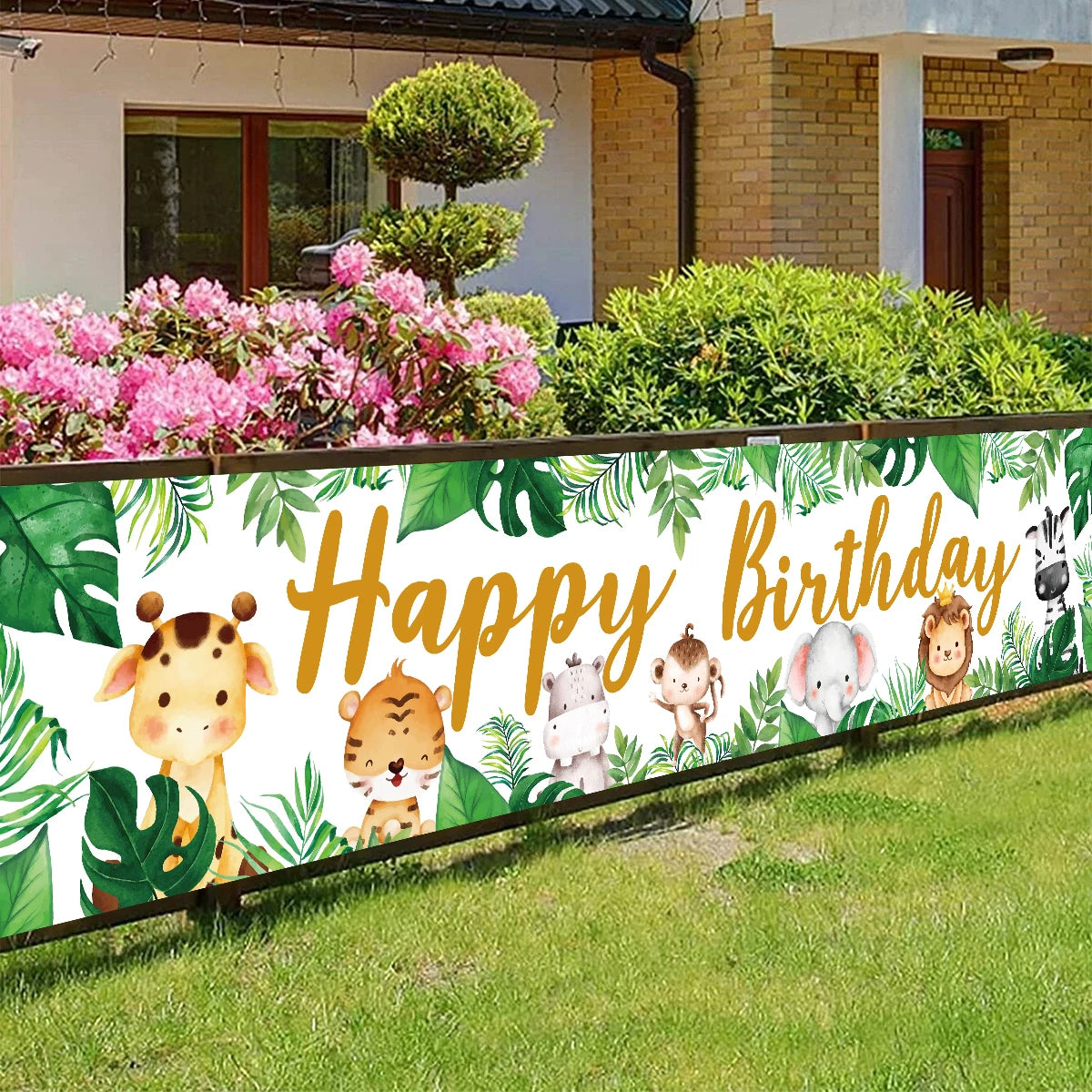 Jungle Party Banner