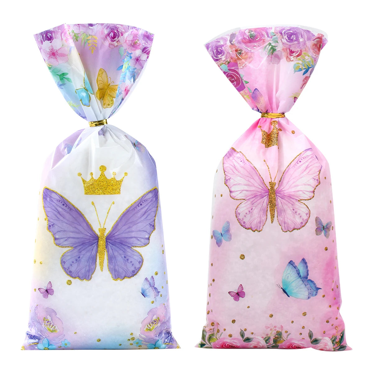 Butterfly gift bags for birthdays