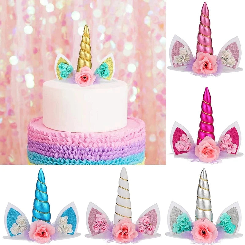 Unicorn cake topper