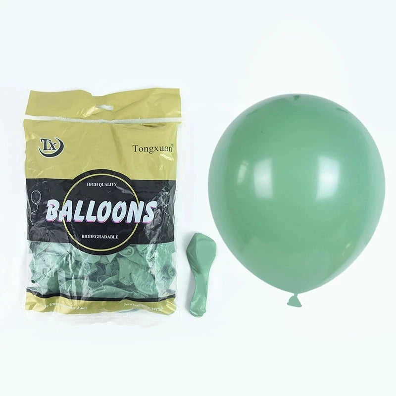 Jungle Party Balloon Set with Number