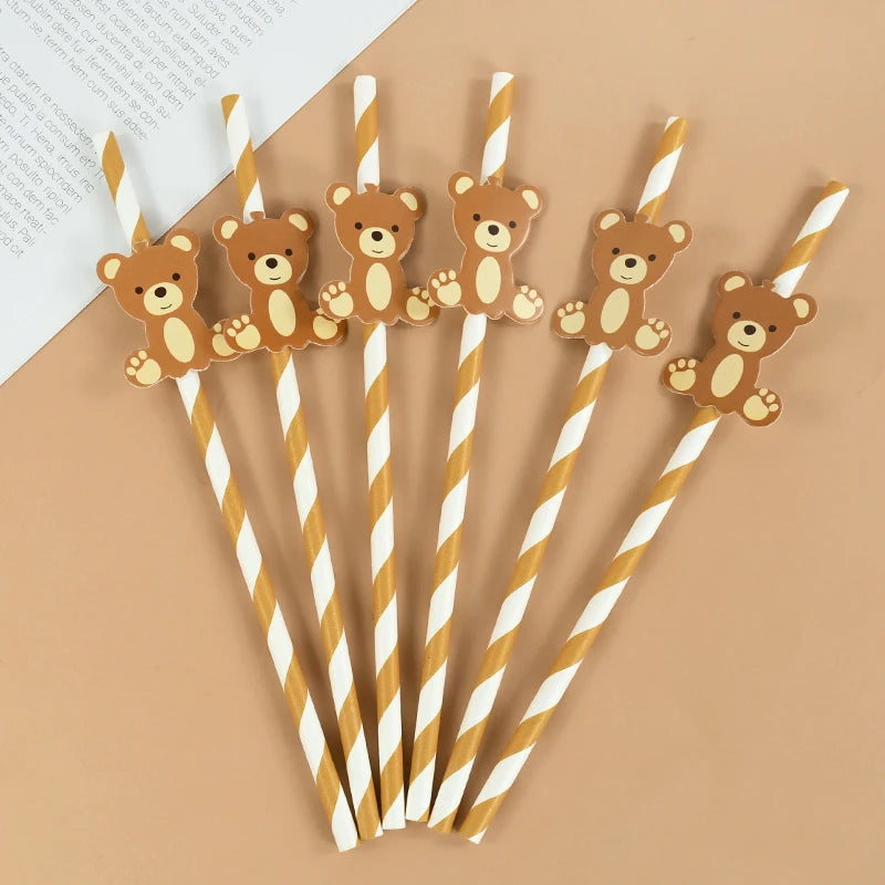 Teddy Bear Straws