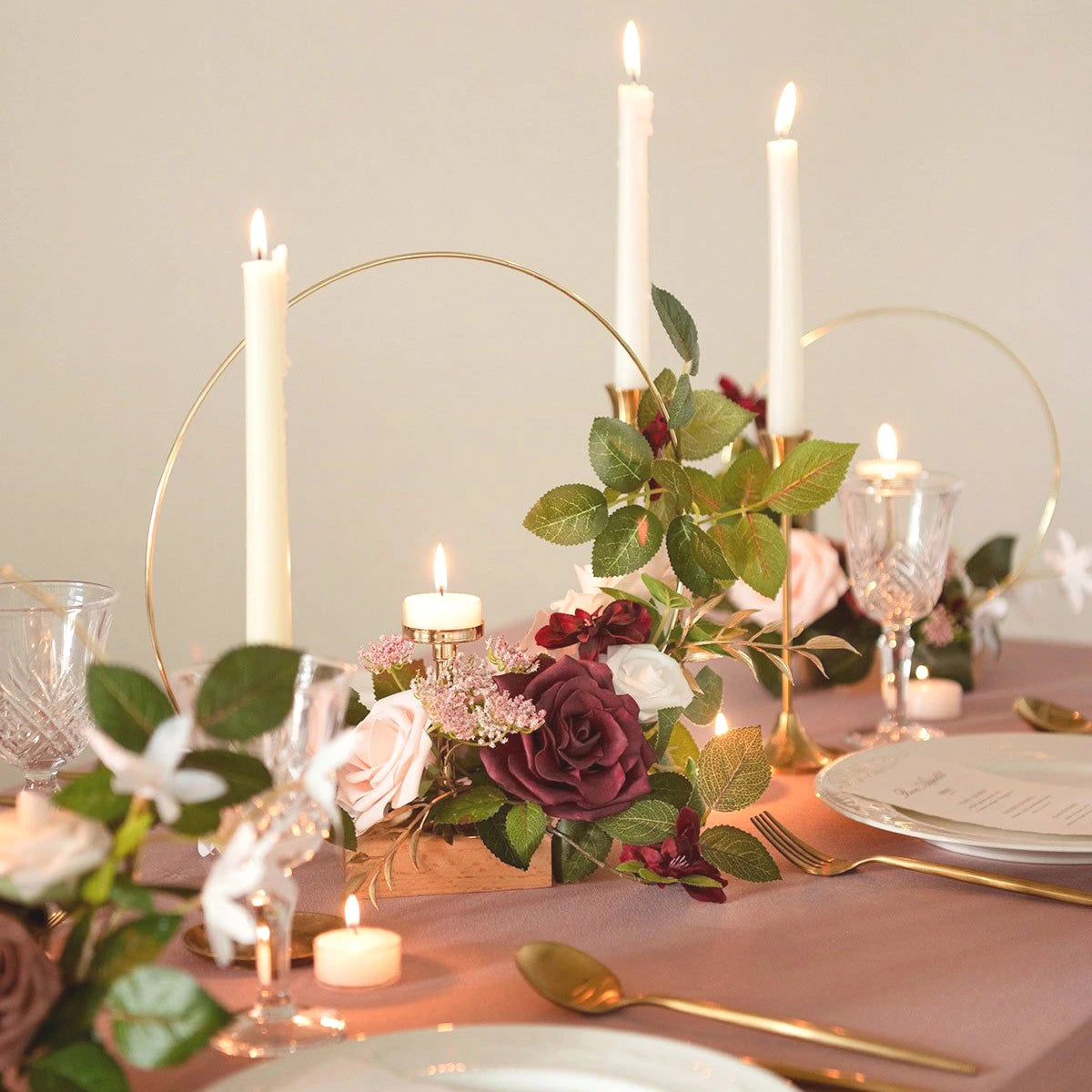 Tischringe für Hochzeit Deko