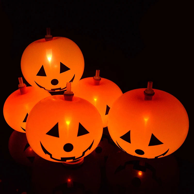 Halloween LED pumpkin balloons