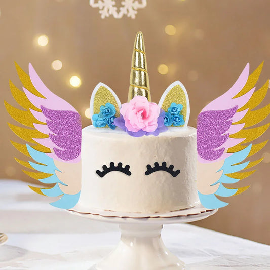 Unicorn cake topper