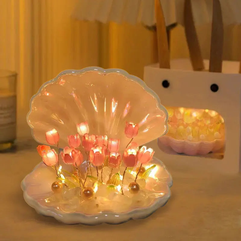 DIY Glowing Shell Decoration