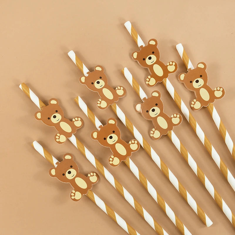 Teddy Bear Straws