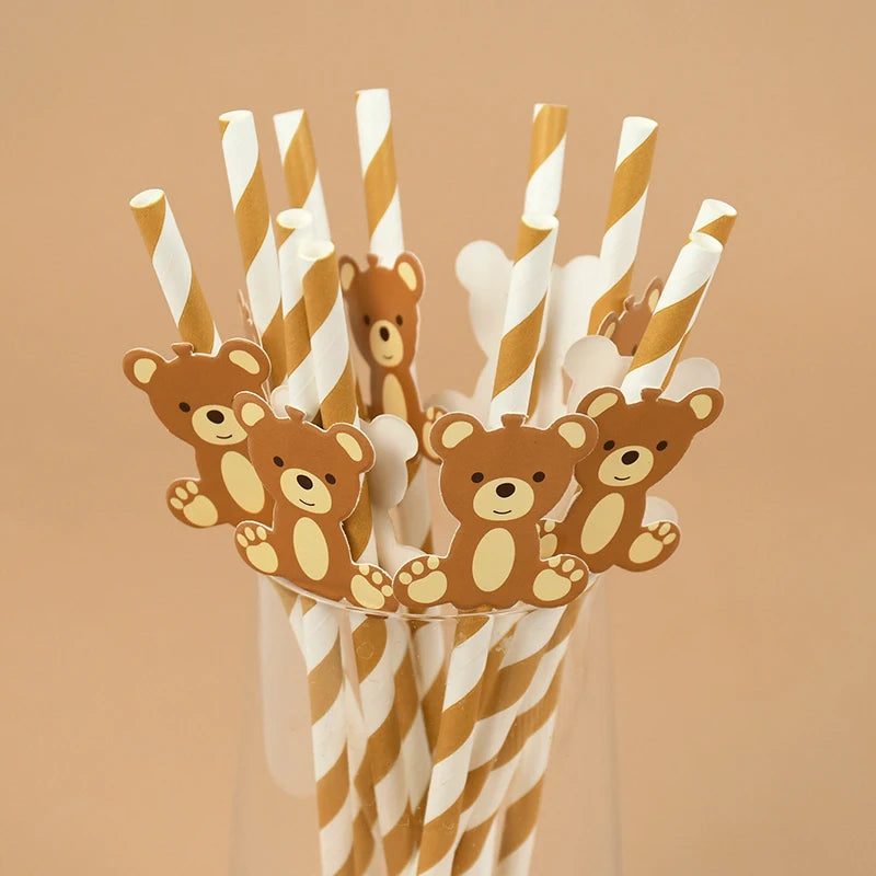 Teddy Bear Straws