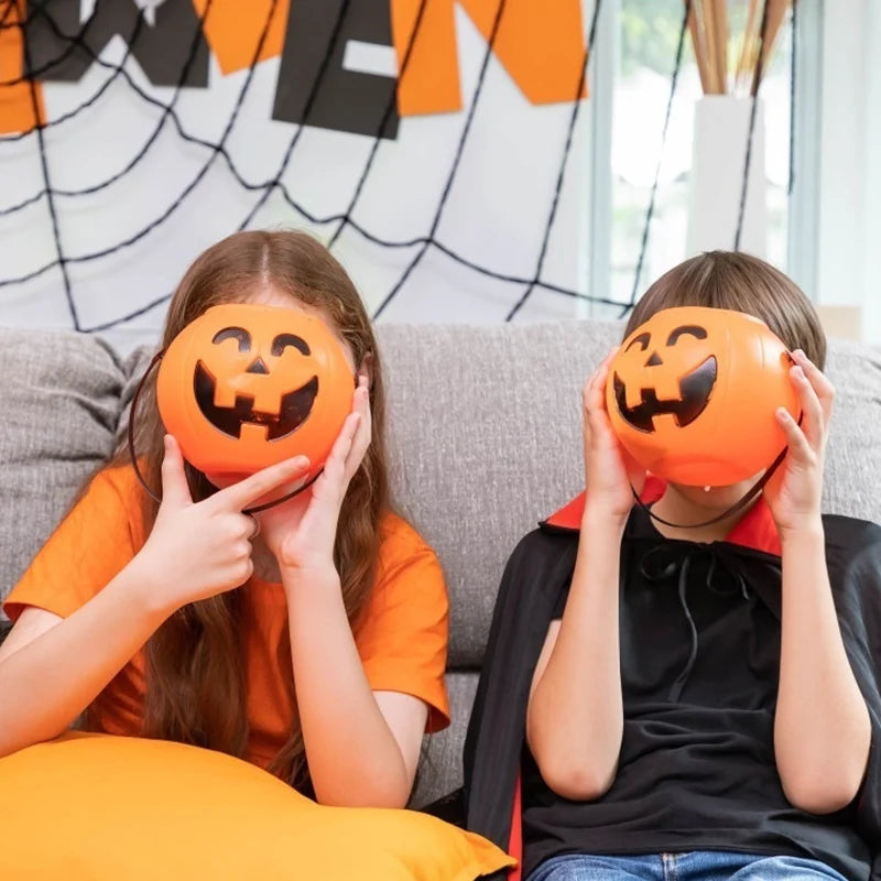 Halloween pumpkin bucket